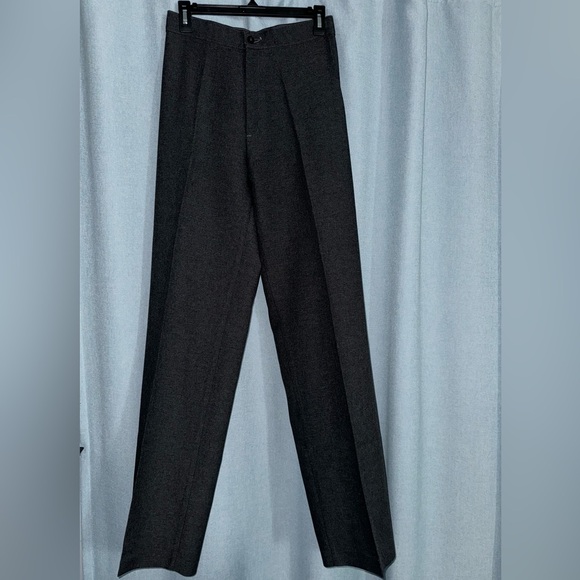 Vintage Levi Juniors Charcoal linen Pants sz 3 - Picture 4 of 9